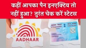 PAN-Aadhaar Link: सावधान! क्या आपका पैन कार्ड रद्दी हो गया? स्टेटस चेक करने का सबसे आसान तरीका