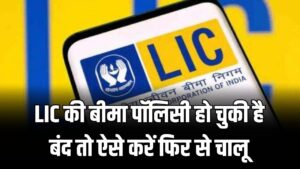 LIC पॉलिसी बंद हो गई है? 2 मार्च तक है दोबारा चालू करने का सुनहरा मौका! भारी छूट के साथ फिर पाएं बीमा का लाभ; जानें पूरा प्रोसेस।