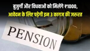 UP Pension Update: बुजुर्गों और विधवाओं को ₹1000 वाली सौगात, जानें 2026 में आवेदन के लिए कौन से 3 कागज जरूरी