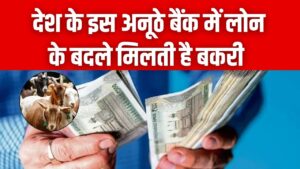 देश के इस अनूठे बैंक में लोन के बदले नहीं मिलता पैसा, मिलती है बकरी, जानिए कैसे काम करता है ये बैंक