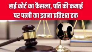 गुजारा भत्ता केस में हाई कोर्ट का फैसला, पति की कमाई पर पत्नी का इतना प्रतिशत हक 6 गुजारा भत्ता केस में हाई कोर्ट का फैसला, पति की कमाई पर पत्नी का इतना प्रतिशत हक