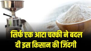 किसान से बना बिजनेसमैन! सिर्फ एक आटा चक्की ने बदल दी जिंदगी, आज सालाना हो रहा ₹8 लाख का मुनाफा 2 किसान से बना बिजनेसमैन! सिर्फ एक आटा चक्की ने बदल दी जिंदगी, आज सालाना हो रहा ₹8 लाख का मुनाफा