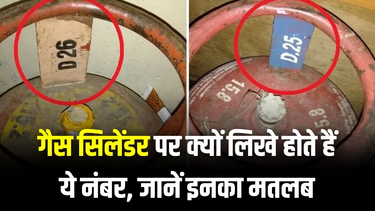 गैस सिलेंडर पर लिखे इन नंबरों का क्या है मतलब? नजरअंदाज करना पड़ सकता है भारी, जान लें एक्सपायरी डेट चेक करने का ये तरीका