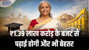 Education Budget: पढ़ाई के लिए ₹1.39 लाख करोड़! SSC और सेंट्रल यूनिवर्सिटीज के बजट में भारी बढ़ोतरी; जानें छात्रों को क्या मिला।
