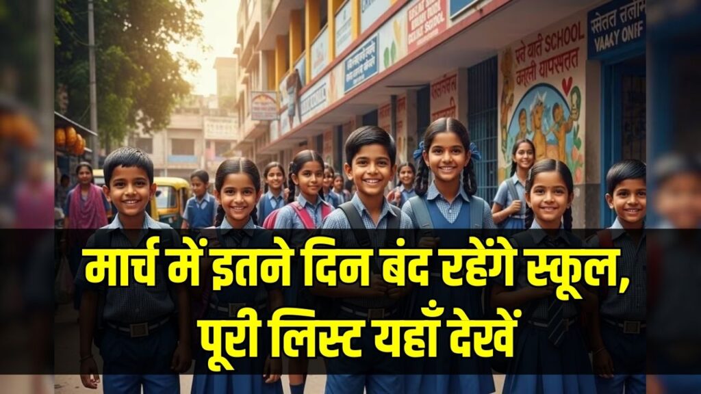 School Holiday 2026: मार्च में इतने दिन बंद रहेंगे स्कूल, होली से लेकर संडे तक की छुट्टियों की पूरी लिस्ट यहाँ देखें
