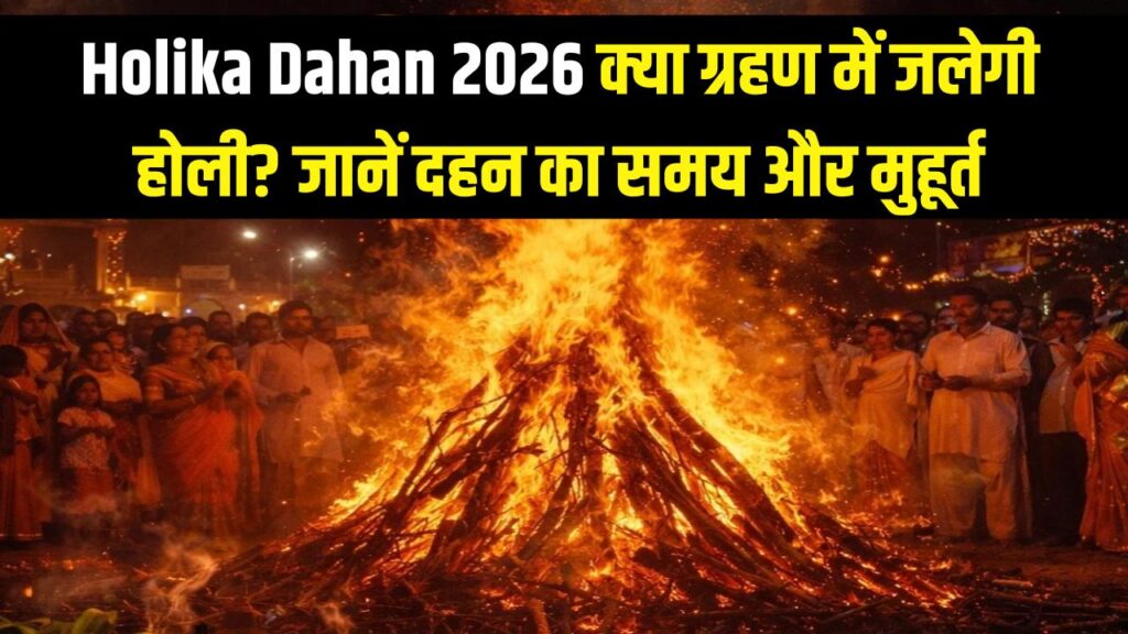 Holika Dahan 2026: क्या ग्रहण में जलेगी होली? नोट कर लें होलिका दहन का सही समय और शुभ मुहूर्त