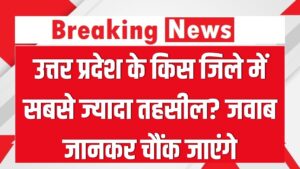 यूपी के किस जिले में हैं सबसे ज्यादा तहसील? धुरंधर भी नहीं जानते इसका जवाब, क्या आपको पता है? 2 यूपी के किस जिले में हैं सबसे ज्यादा तहसील? धुरंधर भी नहीं जानते इसका जवाब, क्या आपको पता है?
