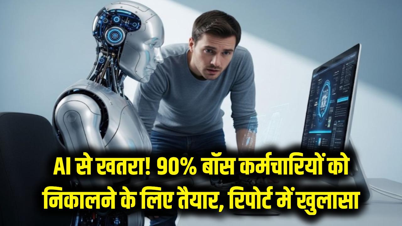 सावधान! AI छीन लेगा आपकी नौकरी? 90% बॉस कर्मचारियों को निकालने के लिए तैयार, रिपोर्ट में डरावना खुलासा