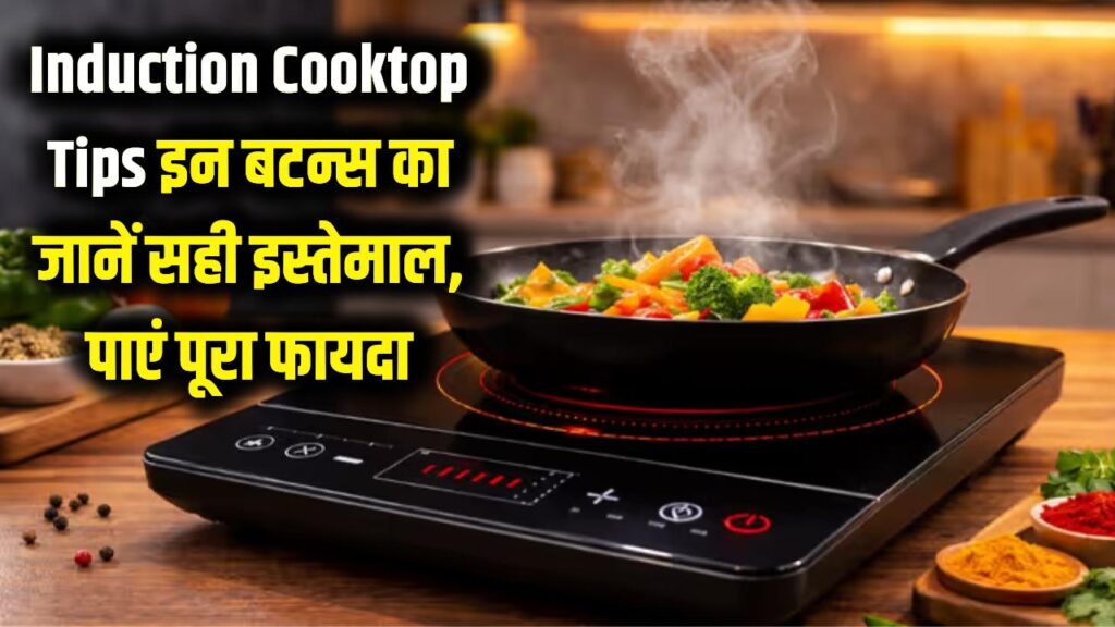 Induction Cooktop Tips: इंडक्शन के इन बटन्स का असली काम जानते हैं आप? 90% लोग नहीं उठा पाते इन फीचर्स का फायदा 1 Induction Cooktop Tips: इंडक्शन के इन बटन्स का असली काम जानते हैं आप? 90% लोग नहीं उठा पाते इन फीचर्स का फायदा
