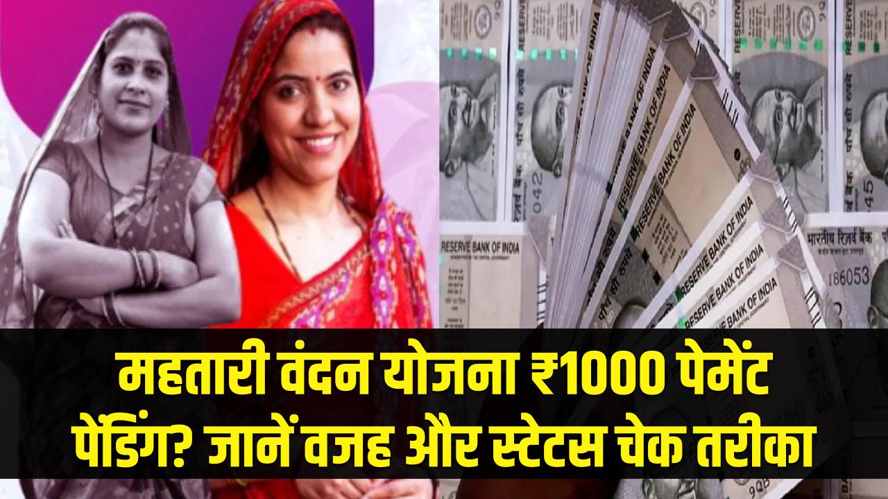 महतारी वंदन योजना के ₹1000 अटके? पेंडिंग पेमेंट की ये है असली वजह; पोर्टल पर स्टेटस चेक करते समय इन बातों का रखें ध्यान