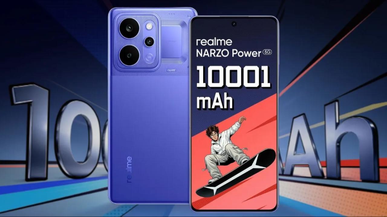 Realme Narzo Power 5G: 10,001 mAh की 'पावर बैंक' वाली बैटरी और 144Hz डिस्प्ले! सेल शुरू होते ही टूट पड़े लोग; देखें ऑफर्स
