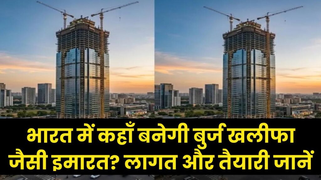 भारत में कहाँ बनने जा रही है दुनिया को टक्कर देने वाली 'बुर्ज खलीफा'? जानें कितनी आएगी लागत और क्या है तैयारी 1 भारत में कहाँ बनने जा रही है दुनिया को टक्कर देने वाली 'बुर्ज खलीफा'? जानें कितनी आएगी लागत और क्या है तैयारी