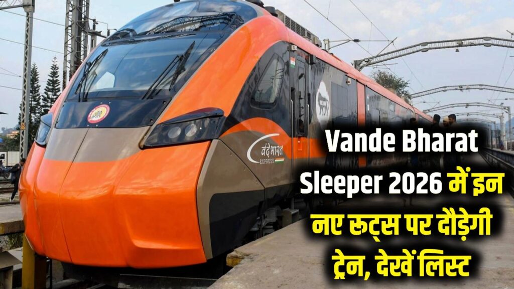 vande bharat sleeper train new routes 2026 launch details