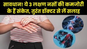 सावधान! अगर शरीर में दिख रहे हैं ये 3 लक्षण, तो कमजोर हो रही हैं आपकी नसें; तुरंत डॉक्टर से लें सलाह 2 सावधान! अगर शरीर में दिख रहे हैं ये 3 लक्षण, तो कमजोर हो रही हैं आपकी नसें; तुरंत डॉक्टर से लें सलाह