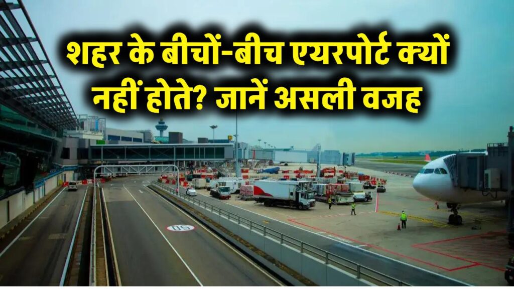 हैरान कर देगी वजह! शहर के बीचों-बीच क्यों नहीं होते एयरपोर्ट? 99% लोग नहीं जानते असली कारण 1 हैरान कर देगी वजह! शहर के बीचों-बीच क्यों नहीं होते एयरपोर्ट? 99% लोग नहीं जानते असली कारण
