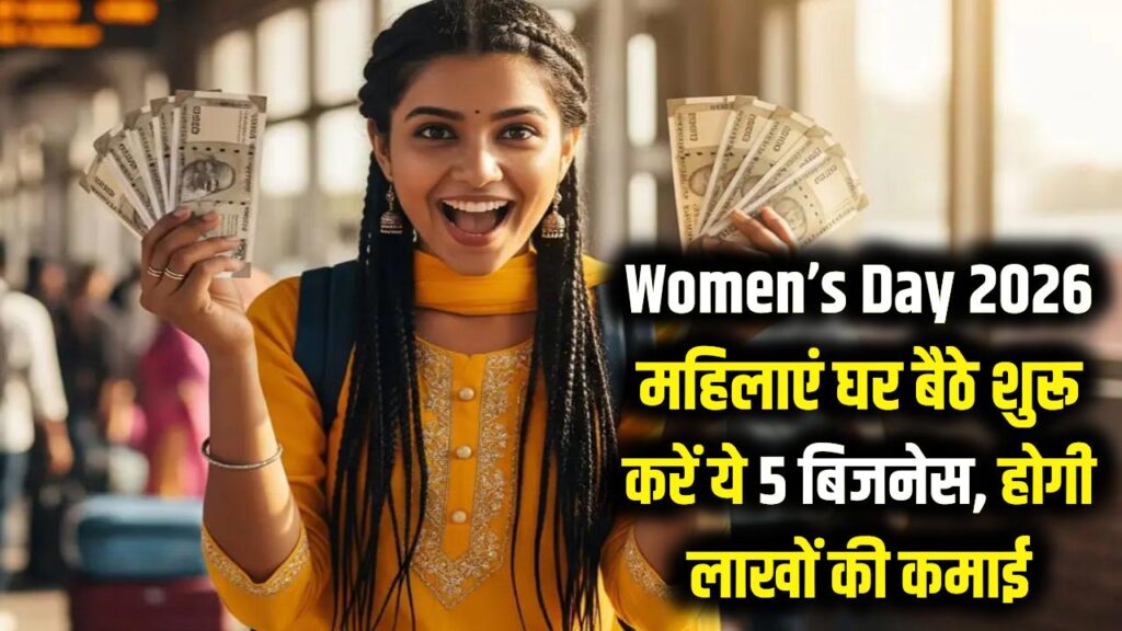 womens day 2026 women can start these 5 businesses from home they will earn a lot every month