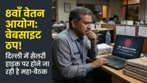 8th Pay Commission: कर्मचारियों के लिए बड़ी खबर! वेतन आयोग की वेबसाइट हुई ठप, दिल्ली में सैलरी हाइक पर होने जा रही है महा-बैठक