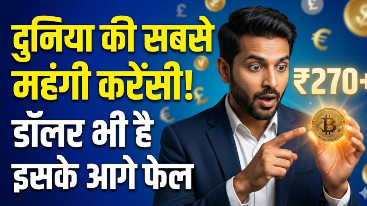 डॉलर नहीं, यह है दुनिया की सबसे महंगी करेंसी! 1 सिक्के की कीमत ₹270 से ज्यादा; देखें टॉप 10 की नई लिस्ट