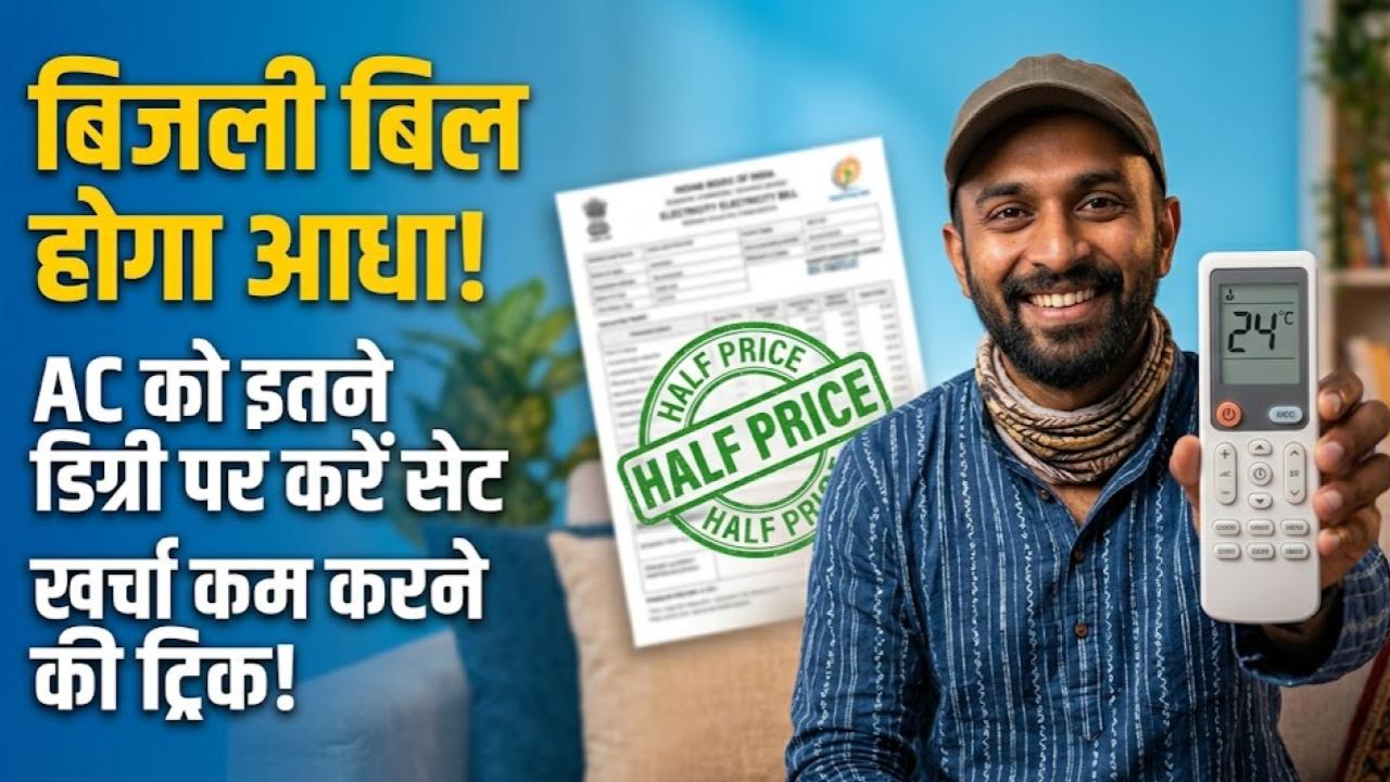 Electricity Bill Tips: भारी-भरकम बिजली बिल से मिलेगी राहत! बस इतने डिग्री पर सेट कर दें AC, आधा हो जाएगा खर्चा