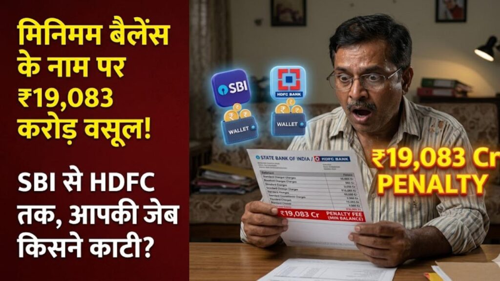 bank minimum balance penalty recovery sbi hdfc icici