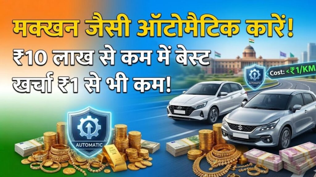 best automatic cars under 10 lakh high mileage