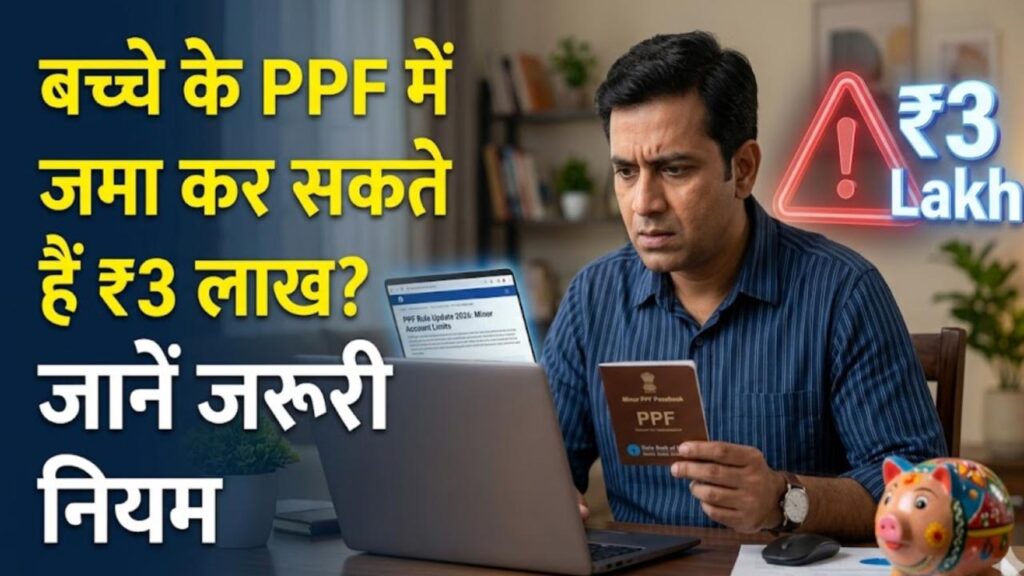 PPF for Kids: क्या बच्चे के पीपीएफ खाते में जमा कर सकते हैं ₹3 लाख? जान लीजिए ये जरूरी नियम, वरना फंस जाएगा पैसा