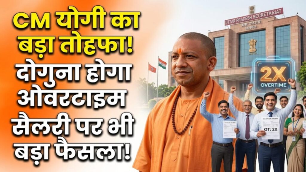cm yogi gift to employees overtime and salary update