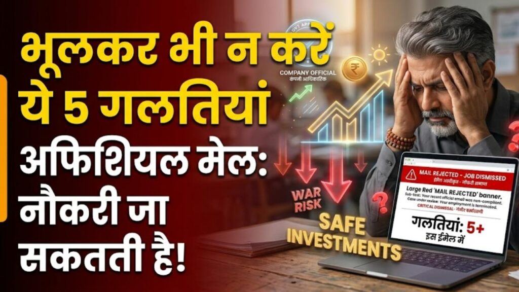 Workplace Tips: ऑफिशियल मेल करते समय भूलकर भी न करें ये 5 गलतियां, जा सकती है आपकी नौकरी! जानें सही तरीका 1 common mistakes while sending official emails avoid them