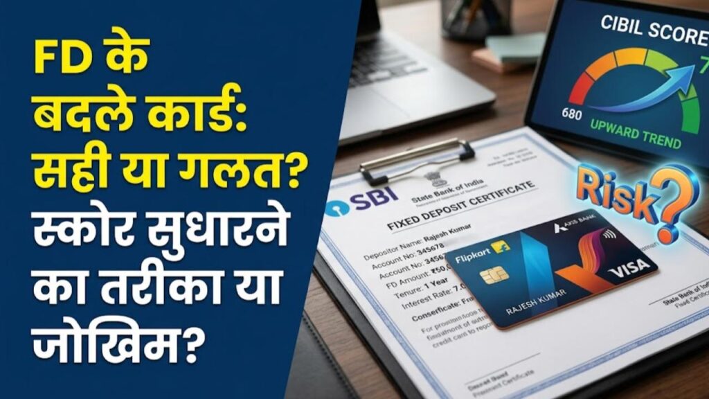 FD Backed Credit Card: एफडी के बदले क्रेडिट कार्ड लेना फायदेमंद या घाटे का सौदा? सिबिल स्कोर सुधारने वालों के लिए बड़ी चेतावनी