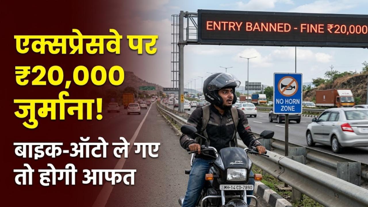 दिल्ली-देहरादून एक्सप्रेसवे: बाइक-ऑटो ले गए तो लगेगा ₹20,000 का जुर्माना! 'नो हॉर्न' जोन का भी रखे ध्यान