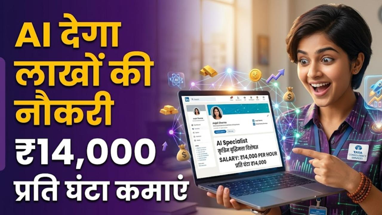 AI Job Magic: अब AI दिलाएगा घर बैठे ₹14,000 प्रति घंटा की नौकरी! LinkedIn पर खुला पदों का खजाना, जानें कैसे करें अप्लाई