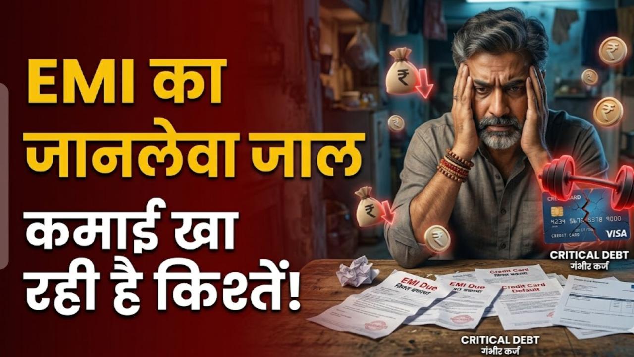 EMI Debt Trap: क्या किस्तों के जाल में फंस गई है आपकी सैलरी? दीमक की तरह कमाई चाट रही ईएमआई, बोझ बनने से पहले ऐसे बचें