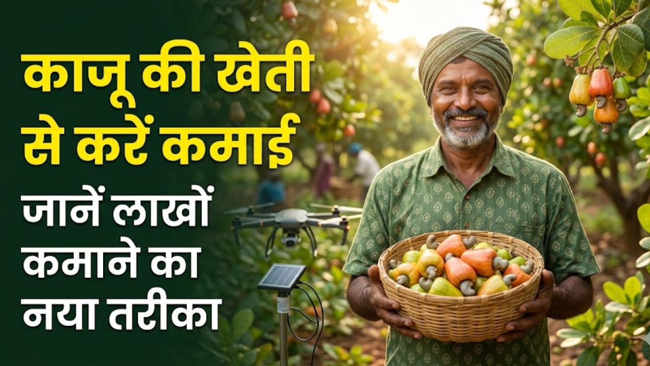 Cashew Farming: काजू की खेती से होगी नोटों की बारिश! बस इस वैज्ञानिक तरीके को अपनाएं, कम लागत में कमाएं लाखों