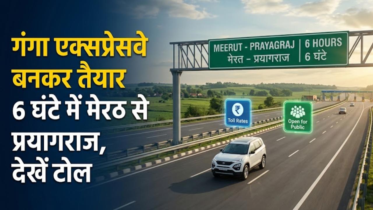 Ganga Expressway: मेरठ से प्रयागराज सिर्फ 6 घंटे में! देश का सबसे लंबा एक्सप्रेसवे बनकर तैयार, सफर शुरू करने से पहले देख लें टोल रेट