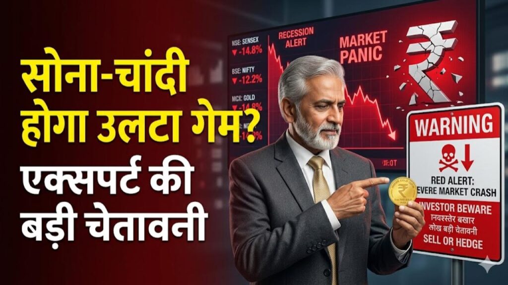 Gold Price Alert: सोना-चांदी खरीदने की सोच रहे हैं? एक्सपर्ट ने दी बड़ी चेतावनी, कीमतों में आ सकता है 'उलटा फेरबदल', जानें आज के भाव 1 gold silver price crash expert warning on future rates