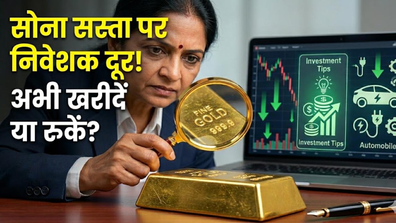 Gold Investment: सोना सस्ता होने के बावजूद निवेशक क्यों बना रहे दूरी? क्या अभी खरीदना सही है या और गिरेगी कीमत, जानें एक्सपर्ट राय