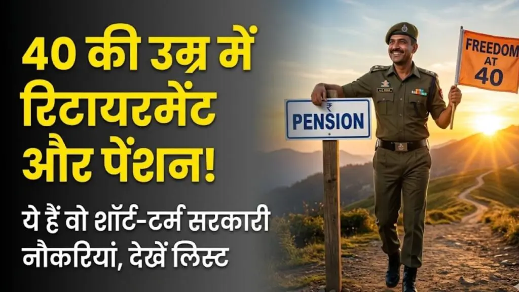 government jobs with early retirement at 40 pension benefits