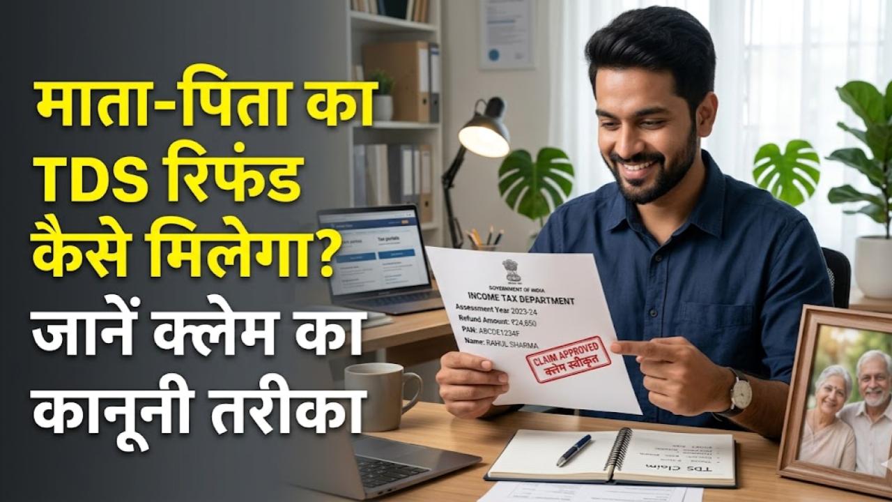 TDS Refund Rules: माता-पिता के निधन के बाद क्या बच्चों को मिलेगा उनका TDS रिफंड? नोट कर लें क्लेम करने का ये कानूनी तरीका