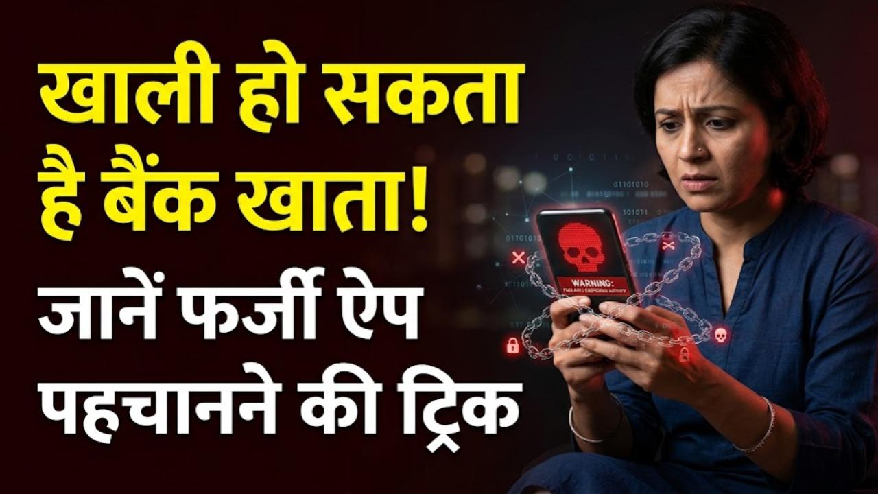 Fake App Alert: अनजाने में डाउनलोड की गई ऐप खाली कर सकती है बैंक अकाउंट! फर्जी ऐप्स को पहचानने का ये है सबसे आसान तरीका