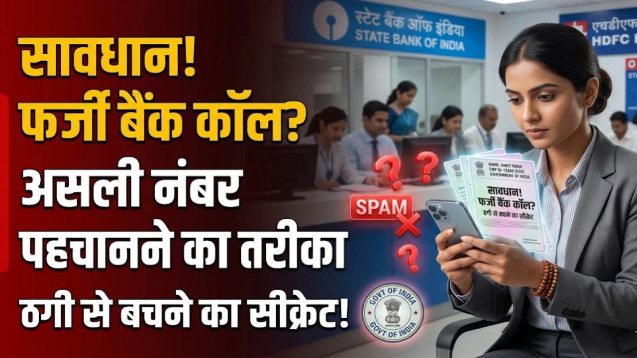 Bank Fraud Alert: सावधान! बैंक आपको किस नंबर से कॉल करता है? फर्जी फोन कॉल पहचानने का ये रहा सबसे आसान और सुरक्षित तरीका