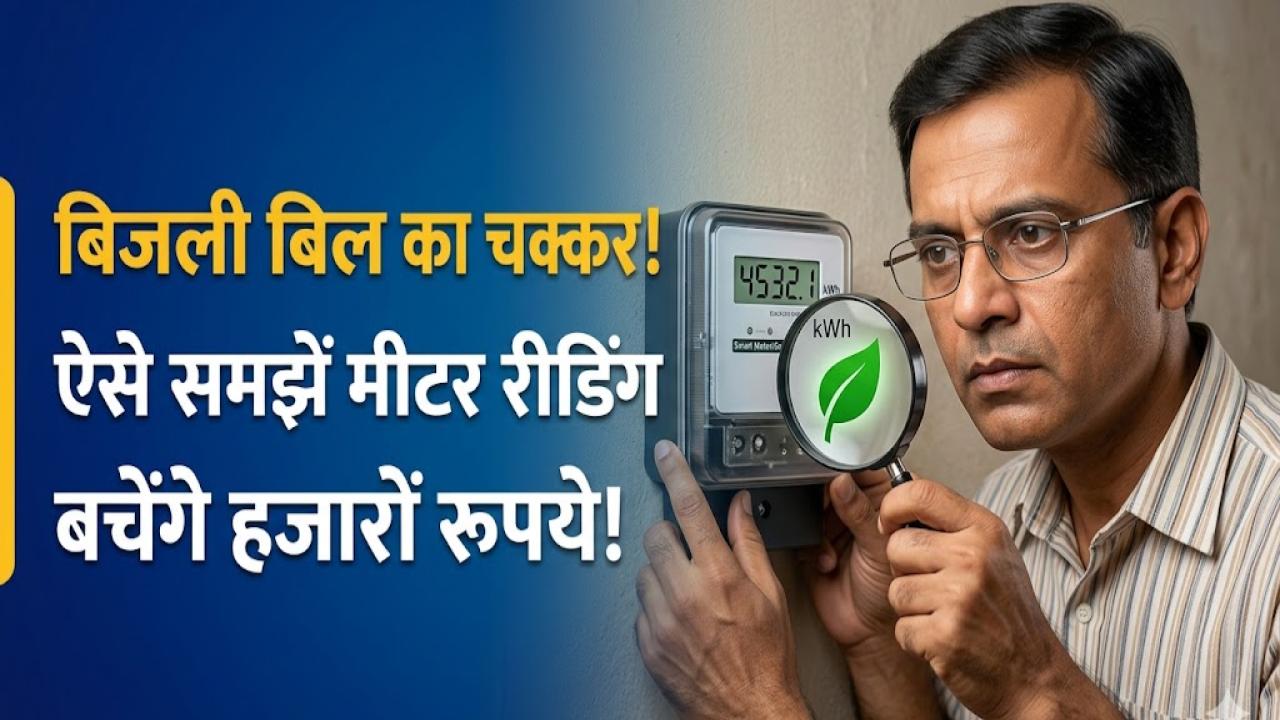 Electricity Bill Guide: क्या बिजली बिल ज्यादा आ रहा है? ऐसे समझें अपने मीटर की रीडिंग, बच सकते हैं हजारों रुपये