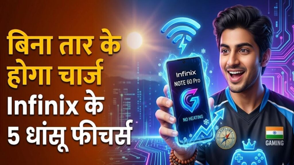 Infinix Note 60 Pro: बिना तार के होगा फुल चार्ज और गेमिंग के दौरान भी रहेगा कूल! इस फोन के ये 5 फीचर्स कर देंगे हैरान