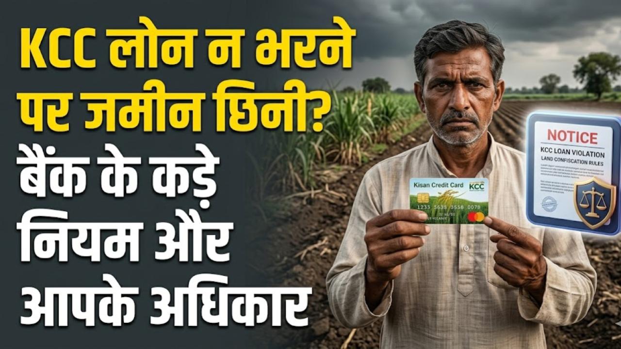 KCC Loan Alert: क्या केसीसी लोन न चुकाने पर बैंक छीन सकता है आपकी जमीन? जान लें नीलामी से जुड़े ये कड़े नियम