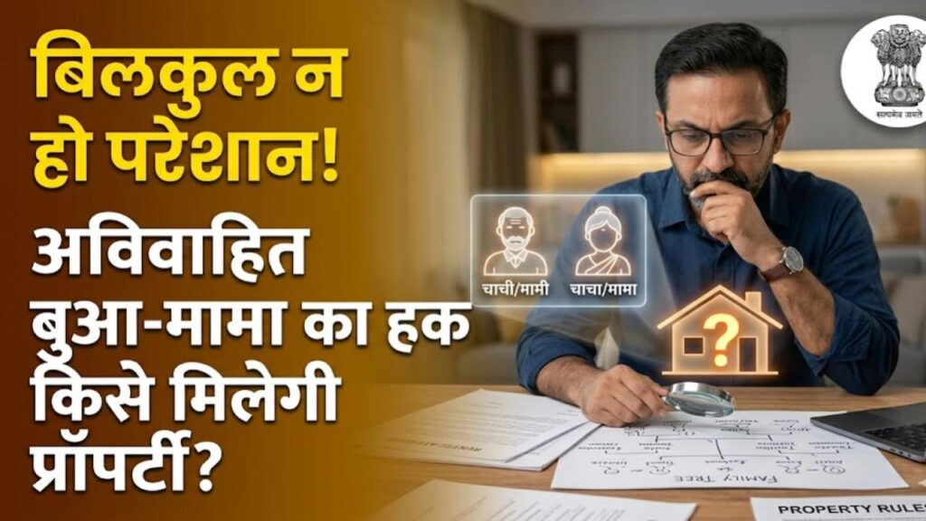 Property Rules: अविवाहित बुआ या मामा की संपत्ति का असली हकदार कौन? बिना वसीयत किसे मिलेगी प्रॉपर्टी; जान लें ये कानूनी पेच