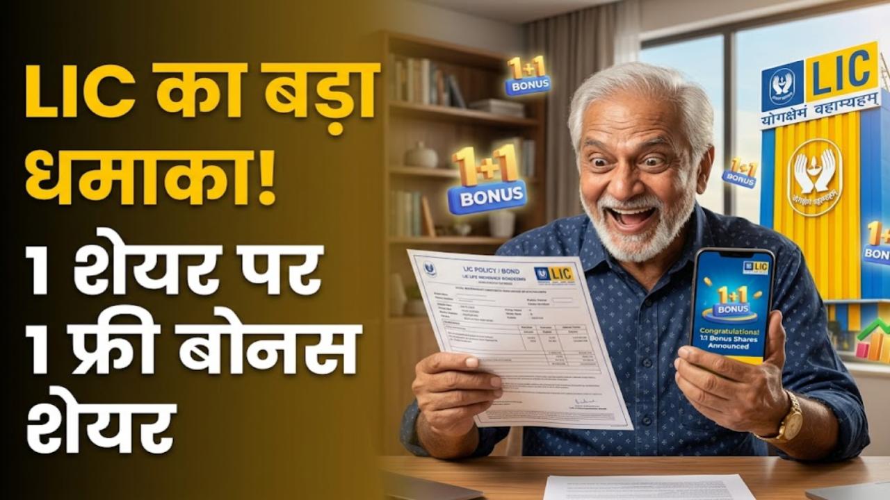LIC Bonus Issue: एलआईसी का बड़ा धमाका! 1 शेयर पर मिलेगा 1 फ्री, बोनस शेयर को लेकर आया कंपनी का ऐतिहासिक फैसला