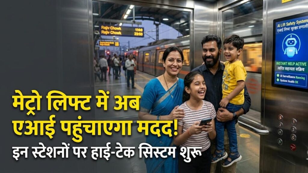 metro stations ai lift safety monitoring system india