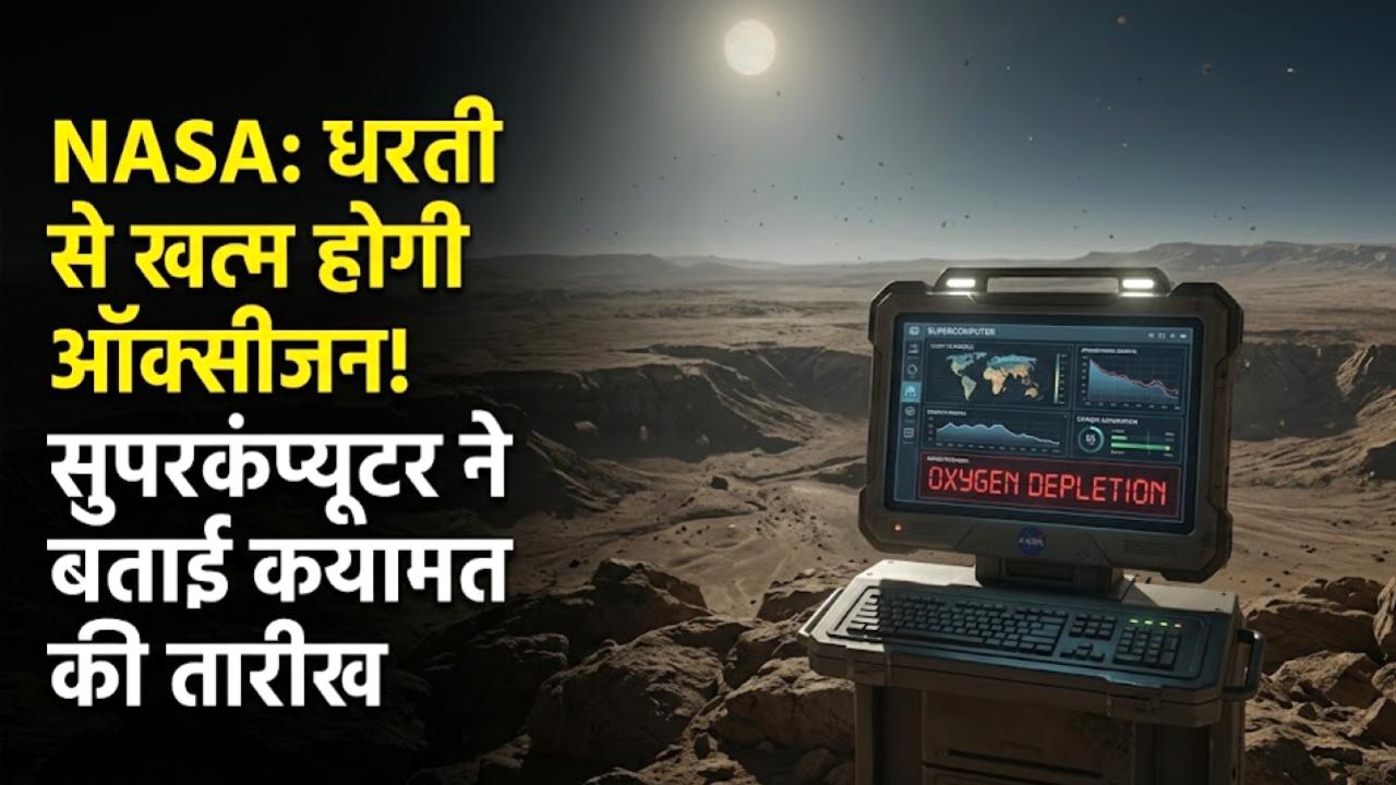 NASA की चेतावनी: 1 अरब साल बाद धरती से खत्म हो जाएगी ऑक्सीजन! सुपरकंप्यूटर ने बता दी 'कयामत' की तारीख