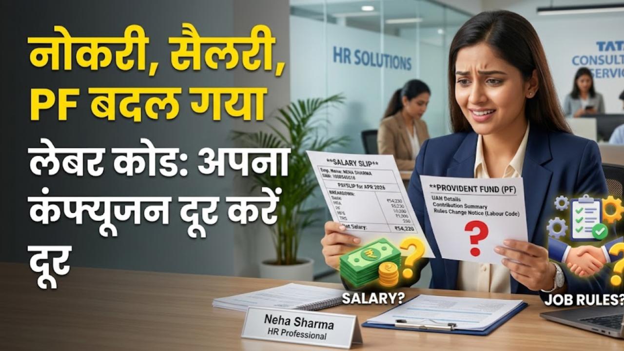 New Labour Codes: सैलरी, पीएफ और काम के घंटों पर आया नया नियम! नौकरीपेशा लोग कंफ्यूज न हों, आसान भाषा में समझें अपनी जेब पर असर