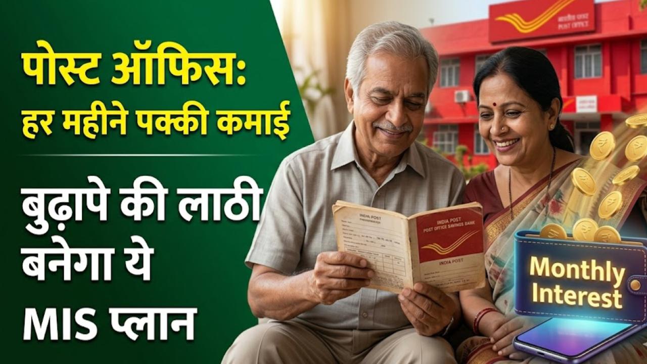 Post Office MIS: बुढ़ापे की लाठी बनेगा पोस्ट ऑफिस! हर महीने होगी पक्की कमाई, जानें बिना किसी रिस्क के कितना मिलेगा पैसा और टैक्स