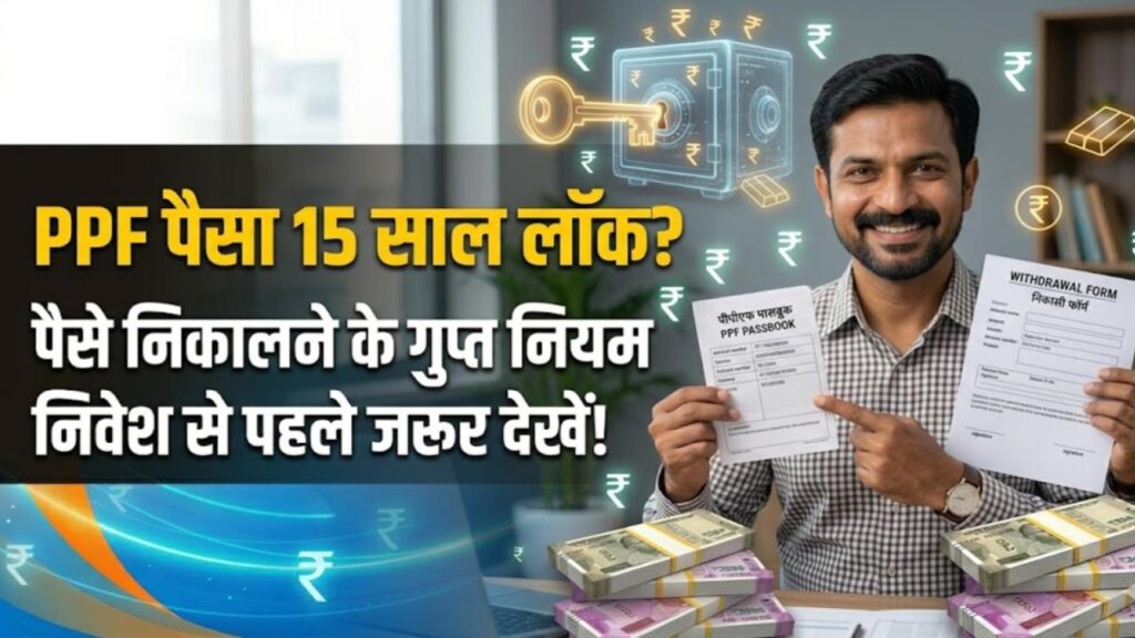 ppf account 15 year lock in period withdrawal rules